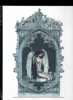 Archangel Sariel Hand-Coloured Print