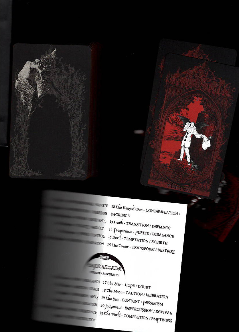 Red Edge Void Tarot Deck (2nd Edition)